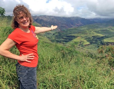 Waimea Canyon view.