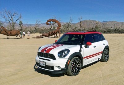 In the desert....