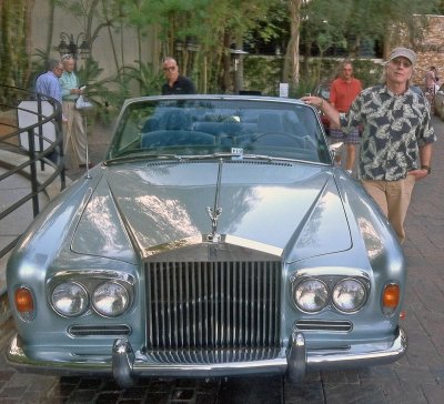 Wiley's wheels.