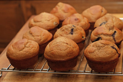 IMG_7985 Blueberry no butter muffins