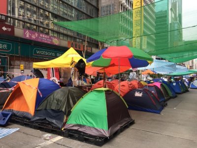 Mong Kok Protest Camp 2014