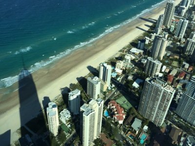 Birdview of Gold Coast