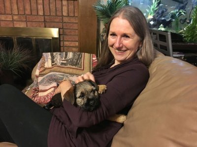 Diane's First Cuddle