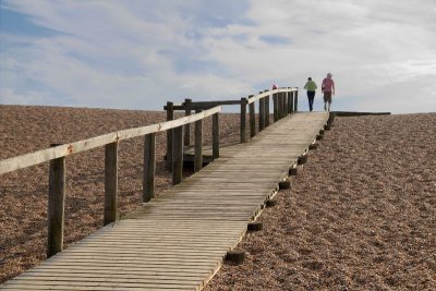 The Hardy Monument and Chesil Beach