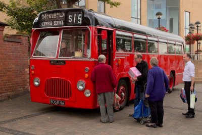 A Restored 1962 Midland Red Bus