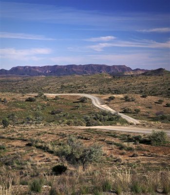 Flinders Rangers North from Great Wall lookout