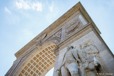 Washington on the arch