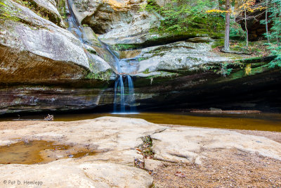 Rocks and water