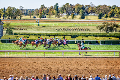 Racing at Keeneland