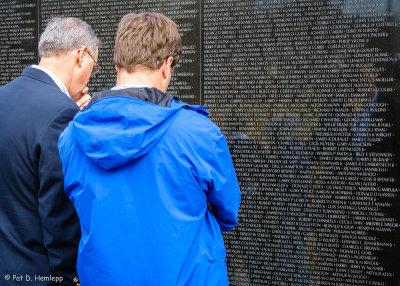 Reading the wall