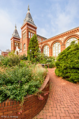 Brick walkway