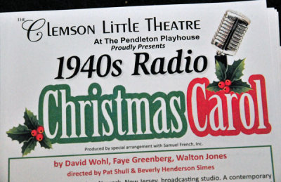 1940s Radio Christmas Carol