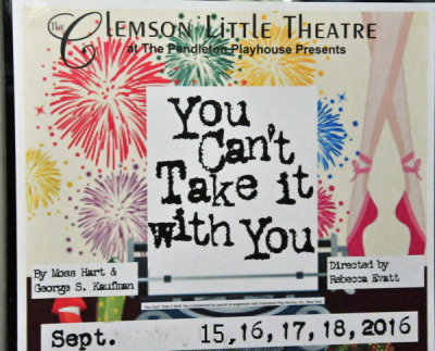 You Can't Take It With You - 14Sept2016