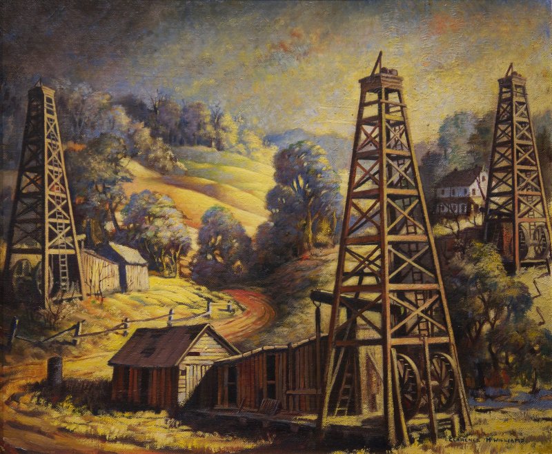 Oil wells