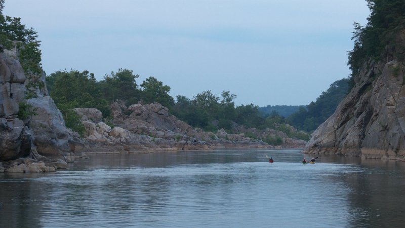 Paddling home