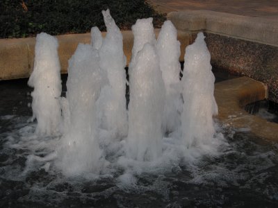 Crystal City fountain