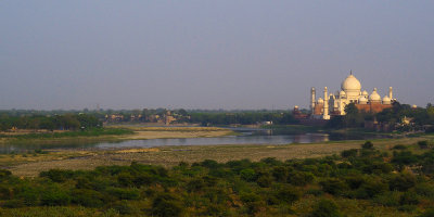 Taj View from Shah Jahan's Prison