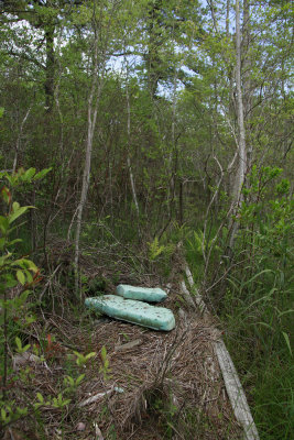 Debris from Hurricane Sandy