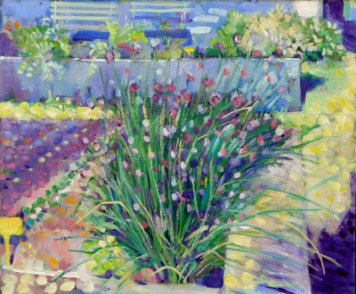 Chives in April