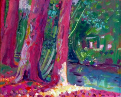 Poplars by the Indrois