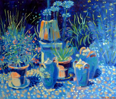 Agapanthus and Oleander 