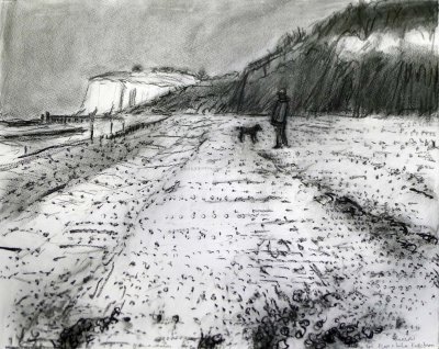Flora and Lulu at Kingsdown