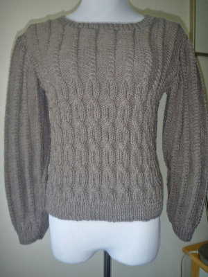 #238 Gray wool sweater