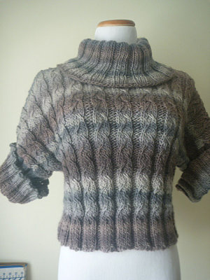 #239 Chrom gray wool sweater