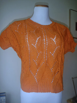 #251 Orange cotton top