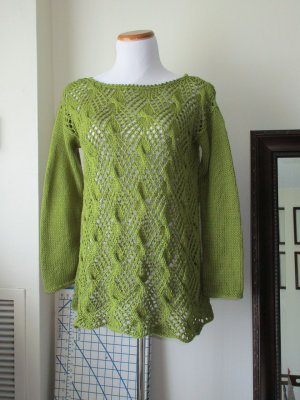 #257 Olive cotton sweater