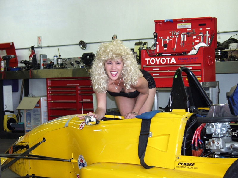 Photo Shoot At Race Car Shop In Hollywood, FL