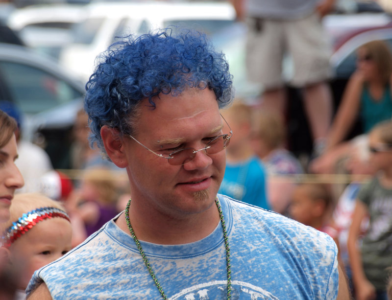 The Blue Hair Dude...