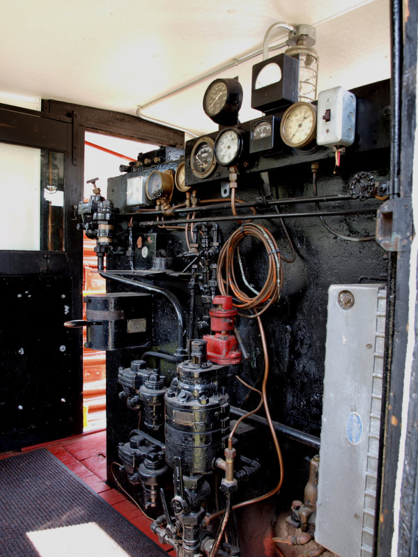 The Cab Of A 1941 Vulcan Iron Works 340 H.P. Army Switcher...Only 6 Were Ever Built