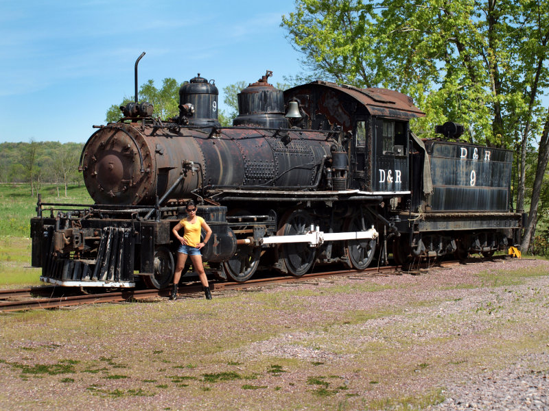 Eve And The Dardanelle & Russellville #9....2-6-0, Baldwin, Built 1884