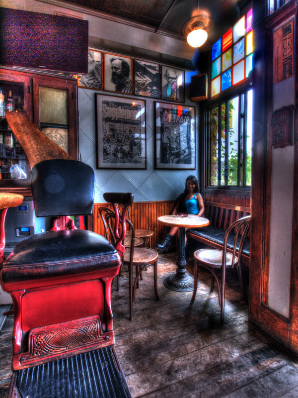 One Last HDR Image Of Eve In The Joynt Before We Go To The Fire Truck...