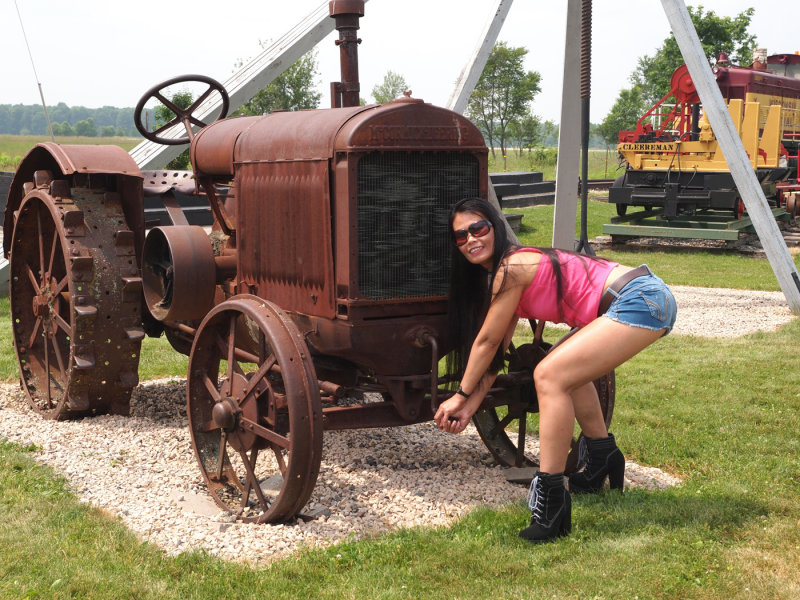 Eve Might Do Some Field Work If She Can Just Get This Old McCormick Tractor Started...