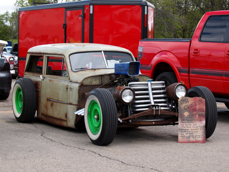 Here's An Old Crosley Rat Rod...Lots Of Rat Rods At This Show