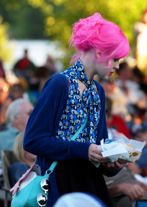 One More Of The Pink Haired, Panda Shirted Girl...