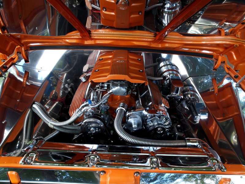 This Was About The Best Engine Compartment In The Show...