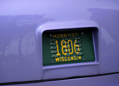 This Is The First Time I've Seen A Louvered License Plate