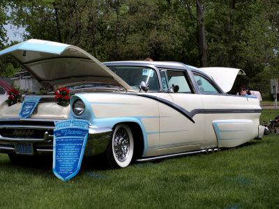 ...It's In A 56 Crown Victoria With Continental Kit. 