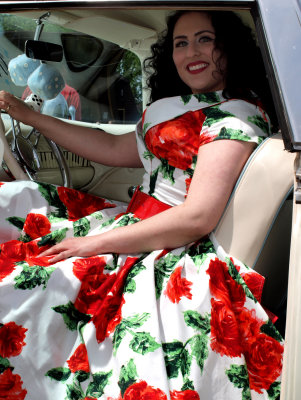 I Shot This One In A More Conventional Manner...That's A 56 Ford Crown Victoria She's Sitting In