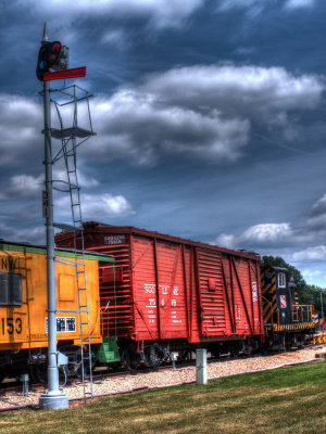 Shot At The New London, WI. Railroad Museum And Historical Village