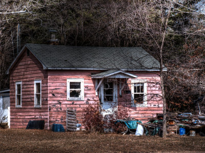 An Interesting House I Spotted West Of Stevens Point