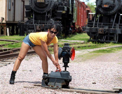 Eve...At The Mid-Continent Railway Museum