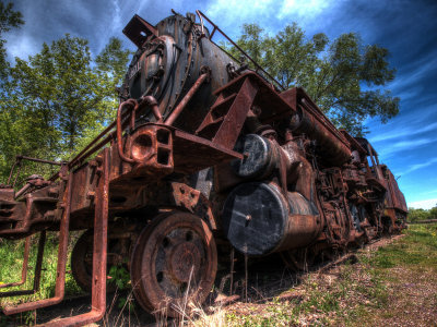 HDR Image of Engine 401...Built 1928
