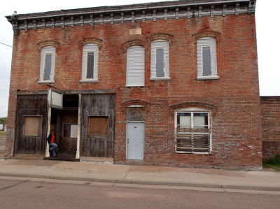 An Old Hotel In Neillsville, WI...Notice The 1883 Date On Top.