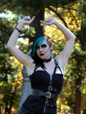 Eve's Favorite Pose...It Didn't Work To Well With The Theme Of This Shoot Though...