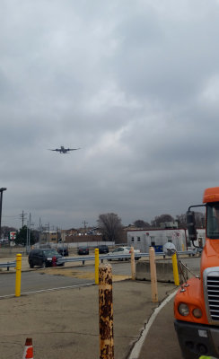 This Is Schiller Park, Right UnderThe Approach Of Chicago O'Hare...That's Lawrence Ave. At The Light By 7-11