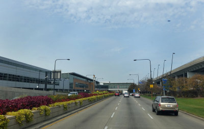 Heading North On Cicero Avenue Just South Of Chicago Midway...